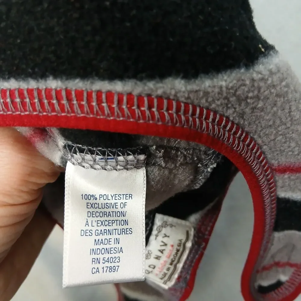 Old Navy Fleece Trapper Ski Winter Hat Pom Beanie Ear Flaps Toddler 12-24 mo
